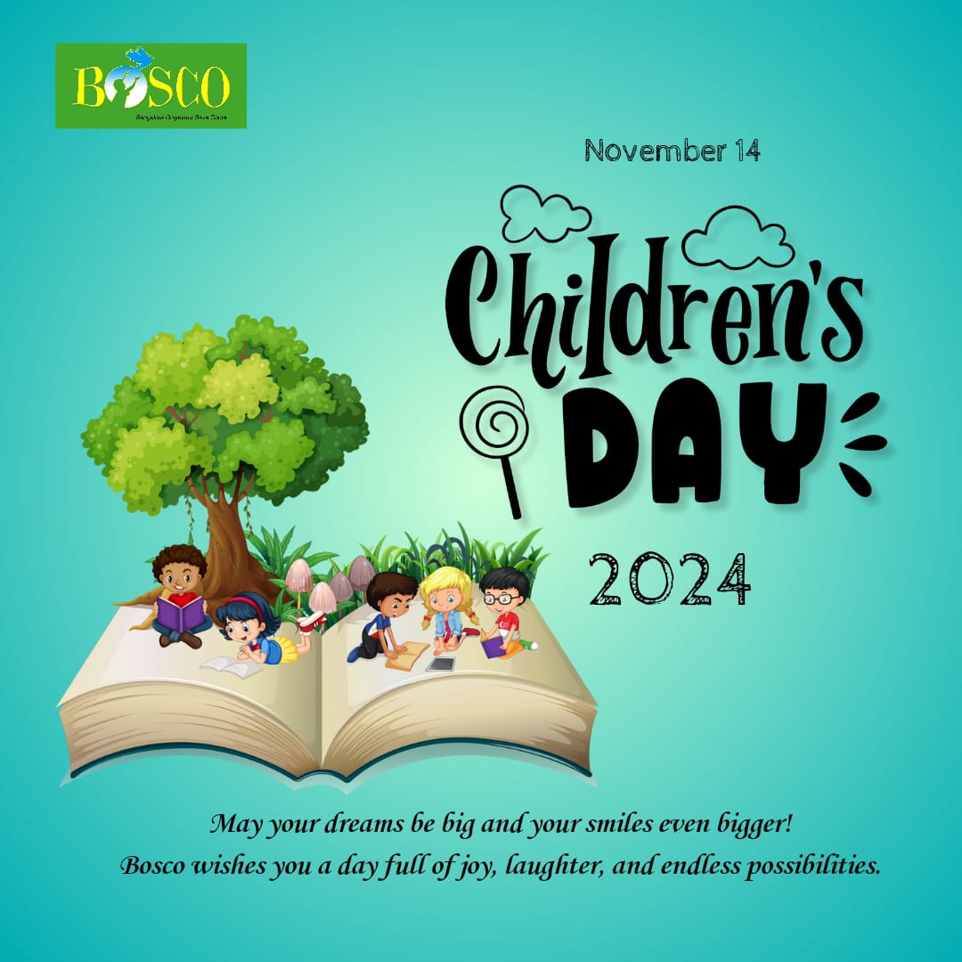 BOSCO Bengaluru Wishes A Happy Children’s Day to all the amazing kids out there! 💙 BOSCO